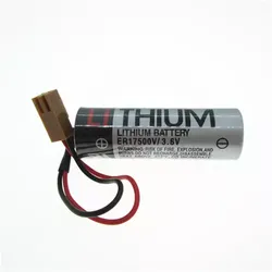 Toshiba Battery ER17500V/3.6V Single BAT with Brown & Black Plug