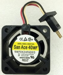 SanAce Cooling Fan 9WF0424F6D03 24VDC 0.076A SanAce 40 Drive Radiator Cooling Fan
