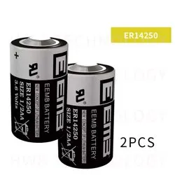 EEMB ER14250 3.6V 1/2AA 1200mAh PLC Battery