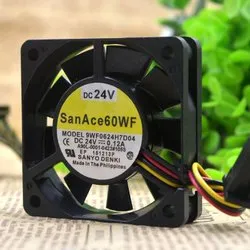 SanAce Cooling Fan 9WF0624H7D04 24VDC 0.12A SanAce 60 Drive Cooling Fan