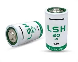 Saft Bettery LSH20 3.6V 13000mAh D-Size Lithium Batterry Made in France