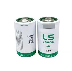 Saft Battery Ls33600 3.6v 1100 Mah Lithium Battery Plc Batteries Made In France