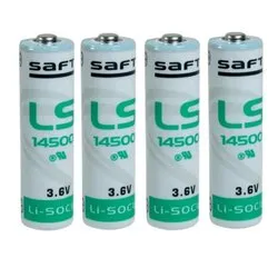 Saft Battery LS14500 AA 3.6V 2600mAh Lithium Battery Made in France