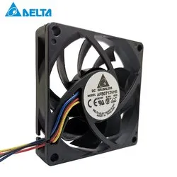 Delta Cooling Fan AFB0712VHB 12VDC 0.15A 4-Wire 4-Wire 70x70x15mm