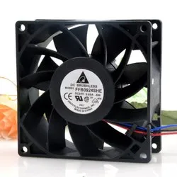 Delta Cooling Fan FFB0924SHE 24V 0.60A, FFB0924EHE 24V 0.75A -6P04
