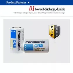 Panasonic Battery CR2 3V CR15H270 850mah For Camera Battery