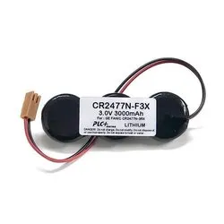 GE Fanuc Battery CR2477N-F3X 3V 30000mAh Brown Plug