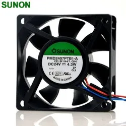 Sunon Cooling Fan PMD2407PTB1-A 24V 43 ZP 3 wire