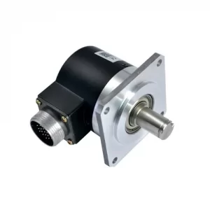 Spindle Encoder GHSF58 9mm Shaft Optical Rotary Position Encoder With Square Flange 10-5400ppr
